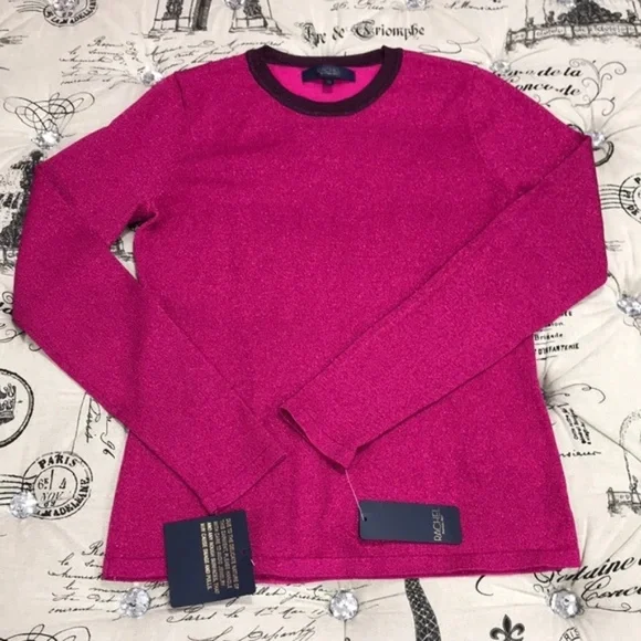 Rachel Rachel Roy Metallic Ringer Sweater - Picture 4 of 7